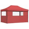 vidaXL Carpa de Fiesta Burdeos 292 x 440 x 315 cm Tela Oxford