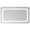 vidaXL Espejo de ba&ntilde;o LED Transparente 70 x 40 cm vidrio templado
