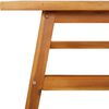 vidaXL Juego de muebles de jard&iacute;n 2 piezas madera maciza acacia