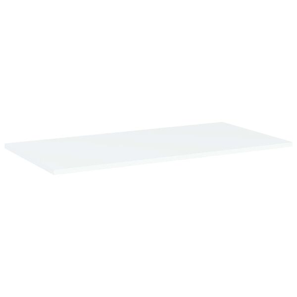 vidaXL Estantes para estantería 8 uds contrachapada blanco 80x40x1,5cm