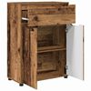 vidaXL Gabinete de Ba&ntilde;o con caj&oacute;n Madera Vieja 72,5 x 36,5 x 100 cm