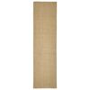 vidaXL Alfombra de sisal para rascador 80x300 cm