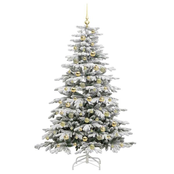 vidaXL &Aacute;rbol de Navidad artificial con ramas articuladas 180 cm