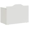 vidaXL Caja de Juguetes Blanco 73 x 33 x 55 cm Madera contrachapada