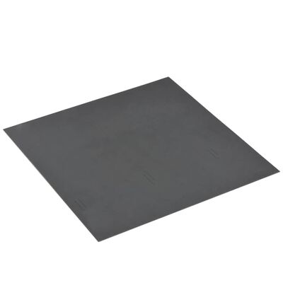 vidaXL Lamas para suelo de PVC autoadhesivas gris punteado 5,11 m²