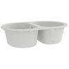 vidaXL Fregadero de cocina 78 x 47 x 20.5 cm granito