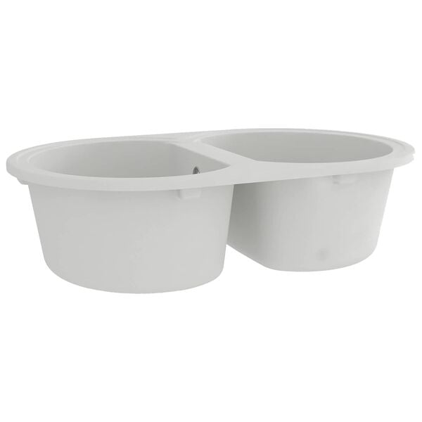 vidaXL Fregadero de cocina 78 x 47 x 20.5 cm granito