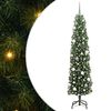 vidaXL &Aacute;rbol de Navidad artificial Verde 180 cm PVC, Acero y Pl&aacute;stico