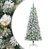 vidaXL &Aacute;rbol de Navidad artificial con ramas articuladas 210 cm