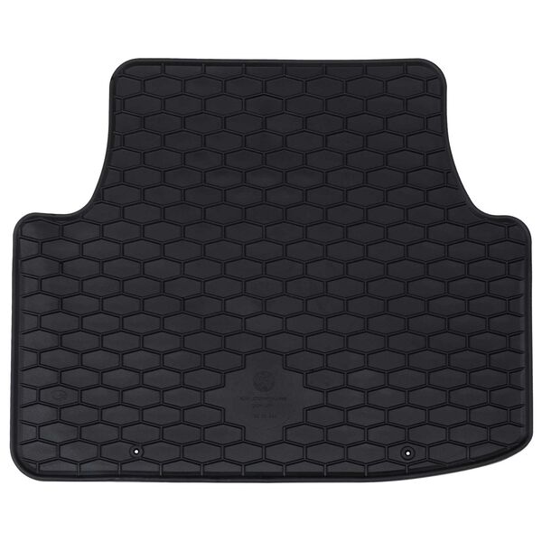 vidaXL Alfombrilla de Coche 4 pcs Negro VW TIGUAN TDI Goma