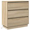 vidaXL Armario de Noche Roble Sonoma 71 x 34,5 x 75 cm