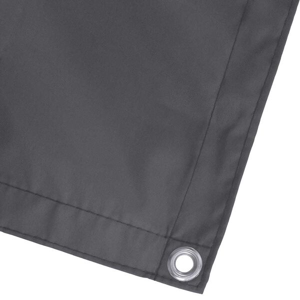 vidaXL Toldo para balc&oacute;n tela oxford gris antracita 120x300cm