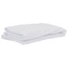 vidaXL Protector de colch&oacute;n impermeable blanco 200x200 cm