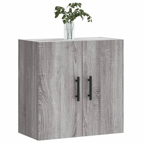 vidaXL Armario de pared madera de ingenier&iacute;a gris Sonoma 60x31x60 cm