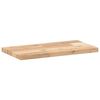 vidaXL Estantes flotantes 4 uds madera acacia sin tratar 60x20x2 cm