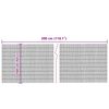 vidaXL Cerca de Juncos Natural 300 x 160 cm Juncos