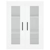 vidaXL Armario de pared blanco 69,5x34x90 cm