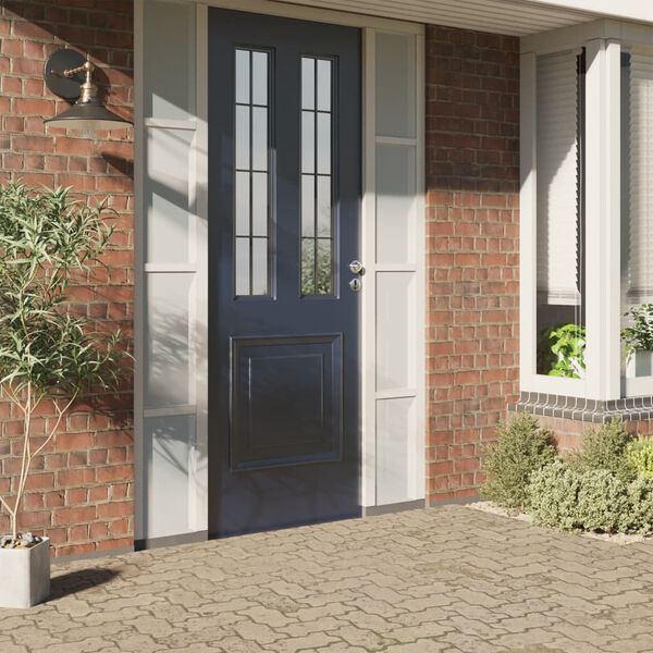 vidaXL L&aacute;mina de ventana esmerilada PVC blanco 90x500 cm