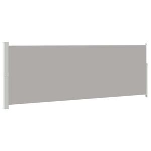 vidaXL Toldo lateral retr&aacute;ctil 160x500 cm gris