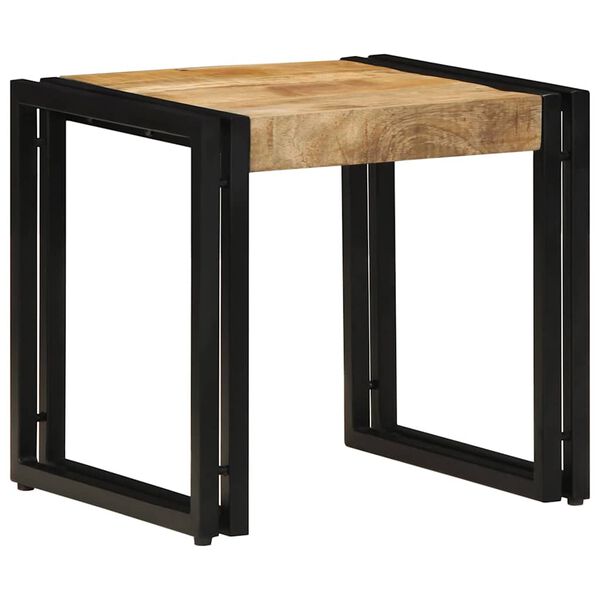 vidaXL Mesa de Caf&eacute; Marr&oacute;n 40 x 40 x 38 cm Madera de mango maciza