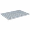 vidaXL Rejilla Plateado 50 x 35 x 2 cm
