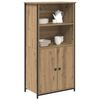 vidaXL Alacena Roble artesanal 62 x 36 x 121,5 cm Madera contrachapada