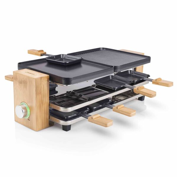 Princess Parrilla de raclette Pure 8 1200 W negra 162910