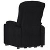 vidaXL Sill&oacute;n elevable tela negro