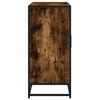 vidaXL Aparador madera de ingenier&iacute;a roble ahumado 92x35x76 cm