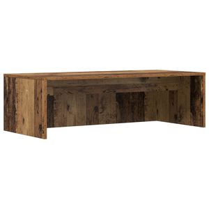 vidaXL Escritorio Montado en la Pared Madera envejecida