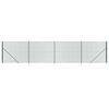 vidaXL Cerca de alambre con pinchos de anclaje verde 1,8x10 m