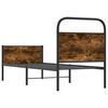 vidaXL Estructura de cama sin colch&oacute;n 80x200 cm madera roble Sonoma
