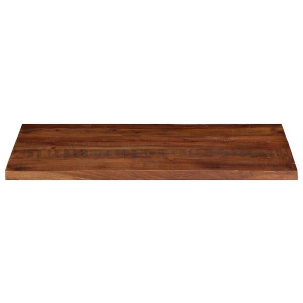 vidaXL Tablero mesa rectangular madera maciza reciclada 120x60x2,5 cm