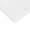 vidaXL Estante flotante de pared 2 uds MDF blanco brillo 90x23,5x3,8cm