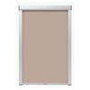 vidaXL Persiana opaca enrollable beige MK04