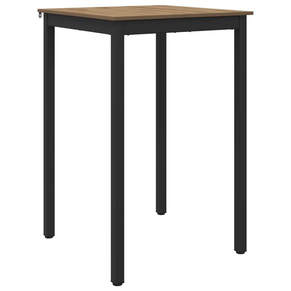 vidaXL Mesa de barra de pie Madera de ingenier&iacute;a