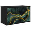 vidaXL Mueble de TV Montado en la Pared WIJHE 69 x 33 x 40 cm