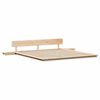 vidaXL Estructura de cama Marr&oacute;n 180 x 200 cm Madera