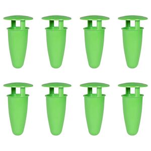 vidaXL Trampas para caracoles y babosas 8 uds. Verde