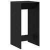 vidaXL Mesa de Bar 51 x 50 x 103,5 cm Madera de ingenier&iacute;a Roble Negro