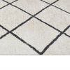 vidaXL Alfombra de cocina lavable terciopelo cuadrados 60x300 cm