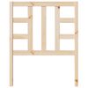 vidaXL Cabecero de cama madera maciza de pino 81x4x100 cm