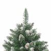 vidaXL Árbol de Navidad artificial con 150 LED Verde 85 x 85 x 120 cm