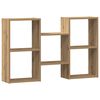 vidaXL Estanter&iacute;a de pared madera ingenier&iacute;a roble artisian 96x18x60cm