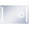 vidaXL Espejo de pared de ba&ntilde;o con LED y sensor t&aacute;ctil 100x60 cm