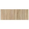 vidaXL Set de muebles para TV 4 pzas madera contrachapada roble Sonoma