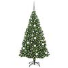 vidaXL &Aacute;rbol de Navidad artificial Verde 180 cm PVC y Acero y Pl&aacute;stico