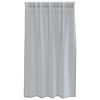 vidaXL Cortina de Voil&eacute; 2 pcs Gris oscuro 140 x 140 cm Poli&eacute;ster