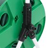 vidaXL Carrete de manguera de pie con set racores PVC verde 0,5" 30 m