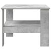 vidaXL Mesa de Caf&eacute; Gris Concreto 57 x 55 x 45 cm Madera de ingenier&iacute;a